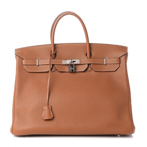 HERMES Togo Birkin 40 Gold | Fashionphile