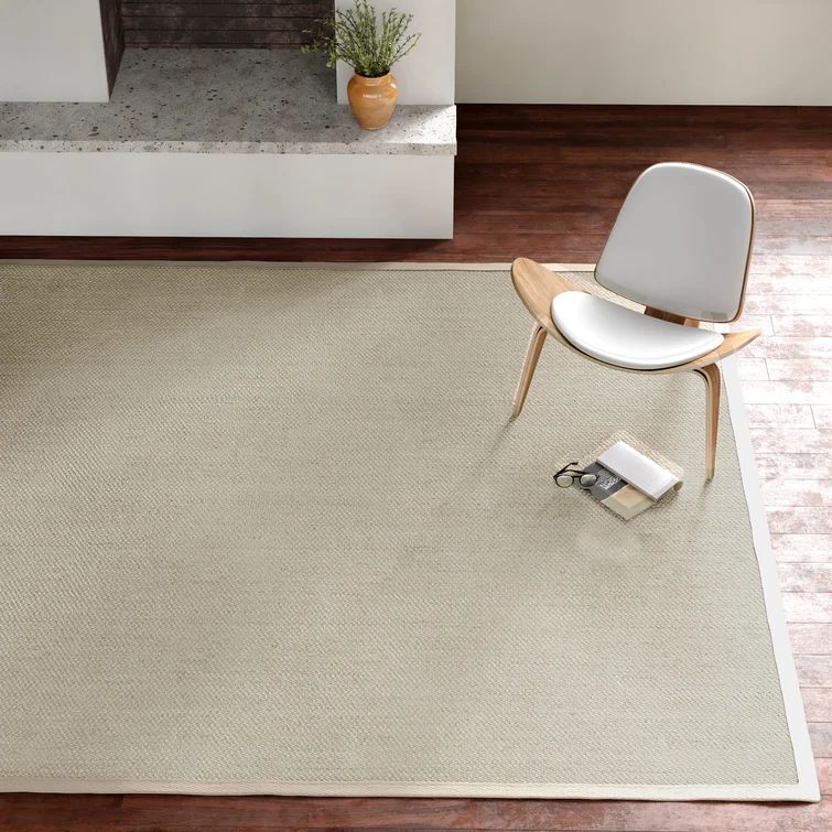 Larocca Jute/Sisal Area Rug in Marble/Beige | Wayfair North America