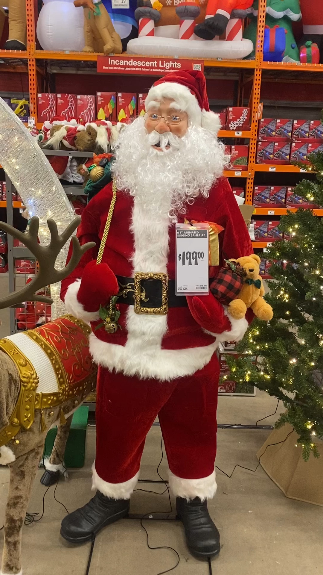 My Son was in ❤️ with this Santa and Reindeer 😍

#LTKSeasonal #LTKkids #LTKHoliday