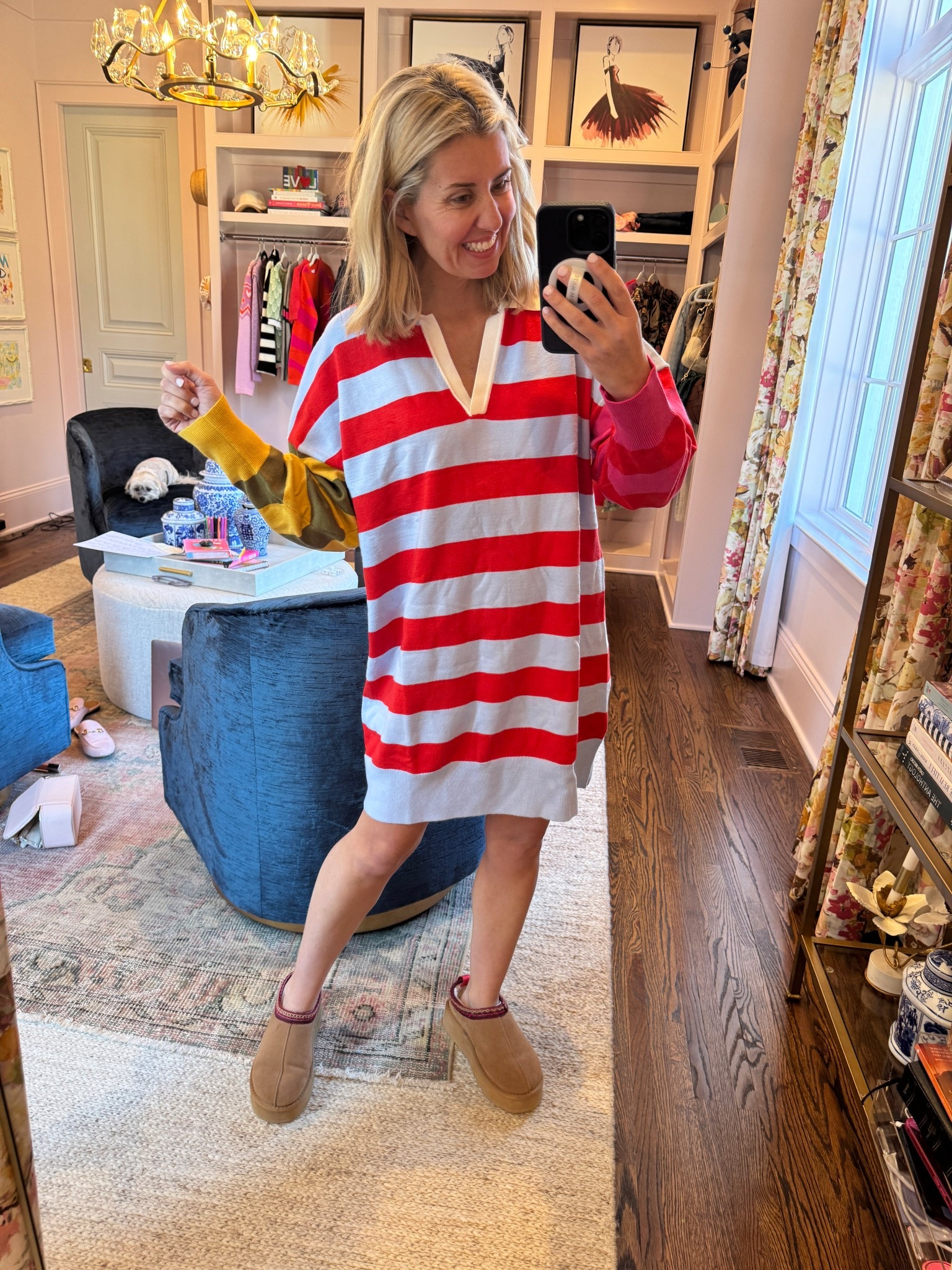 Ok now this is cute, right? Or is it a little where’s Waldo? Haha… I think i like it! Linking some of my other favs! 

I’m in small

#LTKWatchNow #LTKFindsUnder50 #LTKOver40
