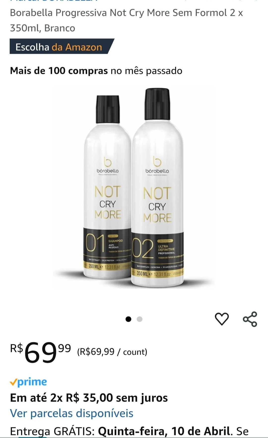 Essa progressiva de chuveiro está  na promoção. Deixei o link abaixo.

#LTKbeleza #LTKpromo #LTKbrasil