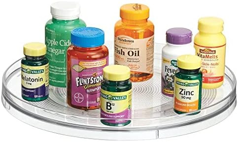 iDesign Linus Turntable Kitchen Organizer, Organization for Pantry, Countertop, Shelf, Table, Van... | Amazon (US)