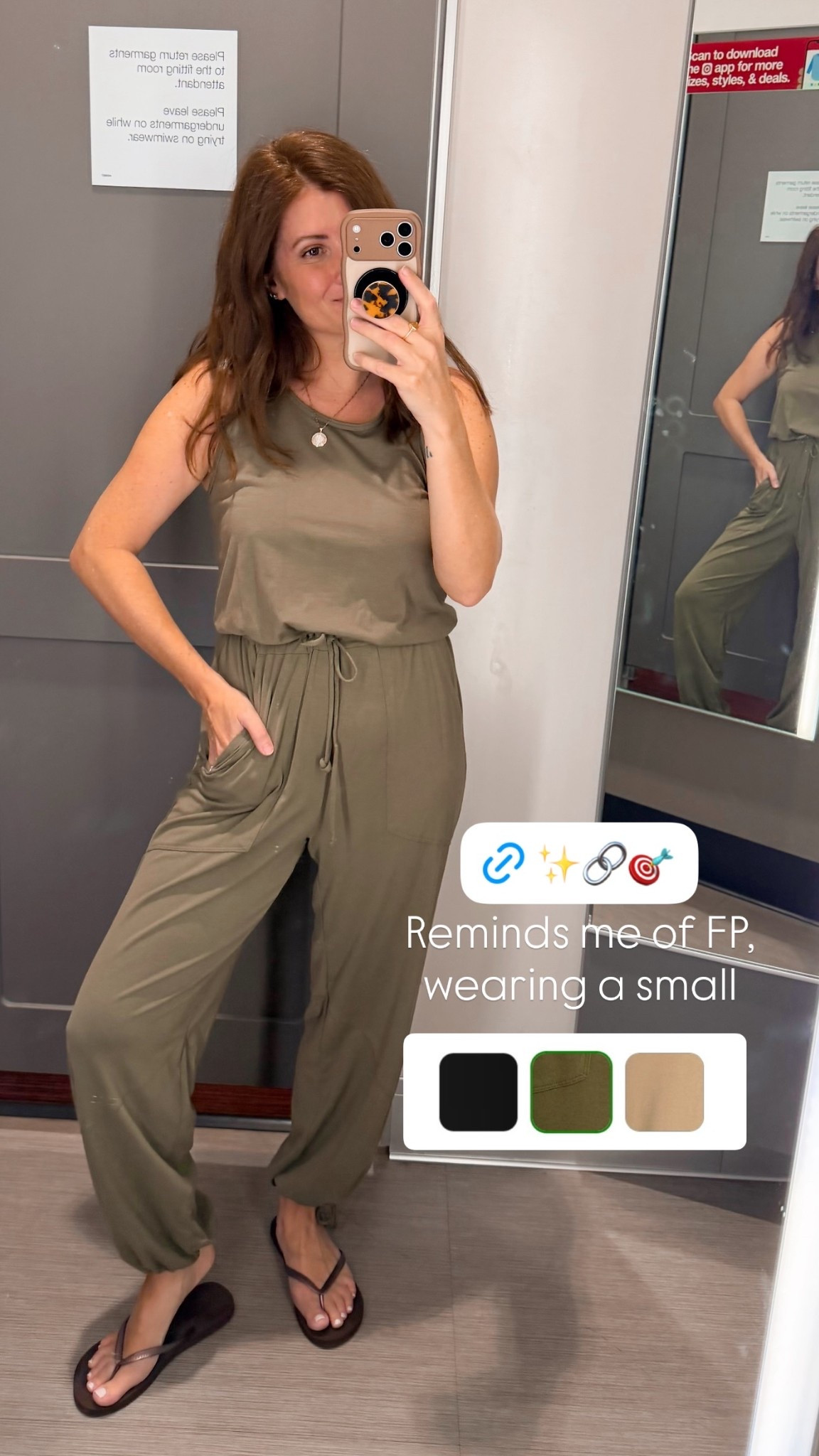 Reminds me of FP, wearing a small