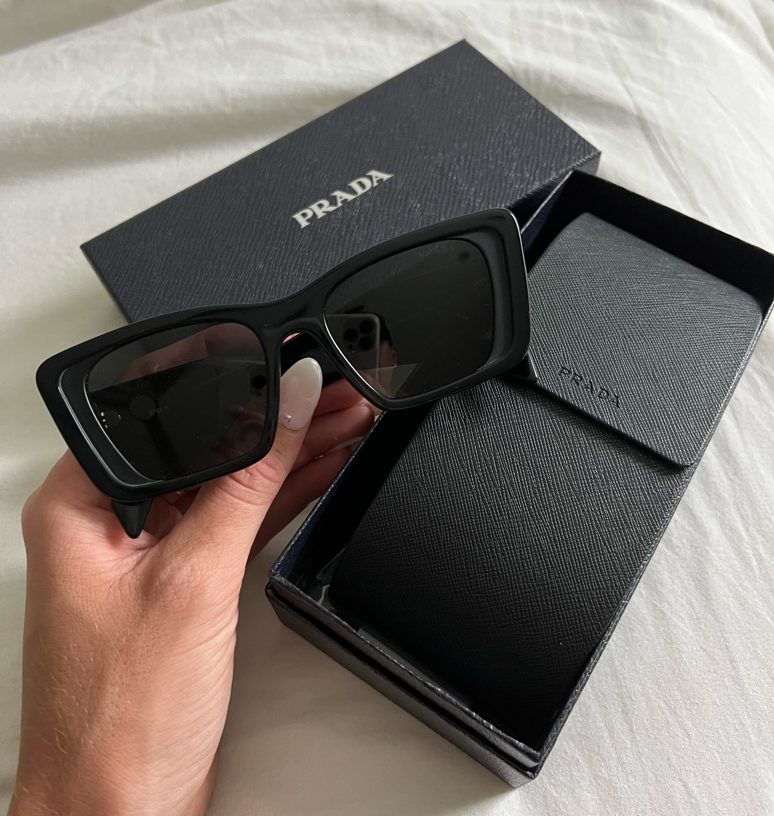 If you’re open to spending a little more and treating yourself, I’ve loved these #prada sunglasses 🖤 Have linked similar styles as well

#designersunglasses 

#LTKstyletip