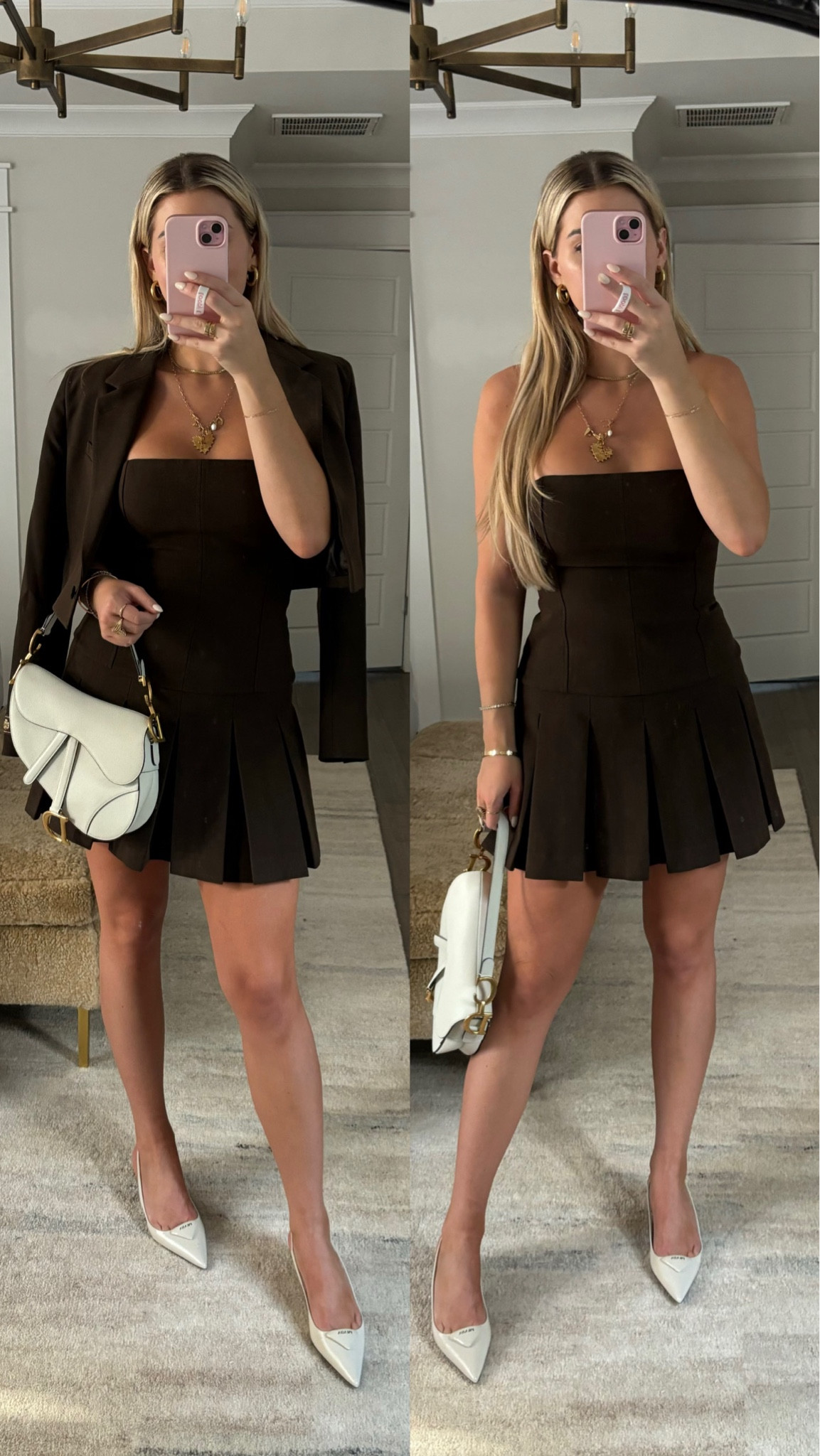 Sized up at an 8 in both! Usually a 6! 

#LTKCon #LTKStyleTip