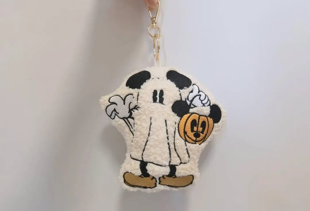 Mouse Ghost Plush Charm | Plush Charm | Cute Decorative Charm, Magical Mouse | Disney Decor | Key... | Etsy (US)