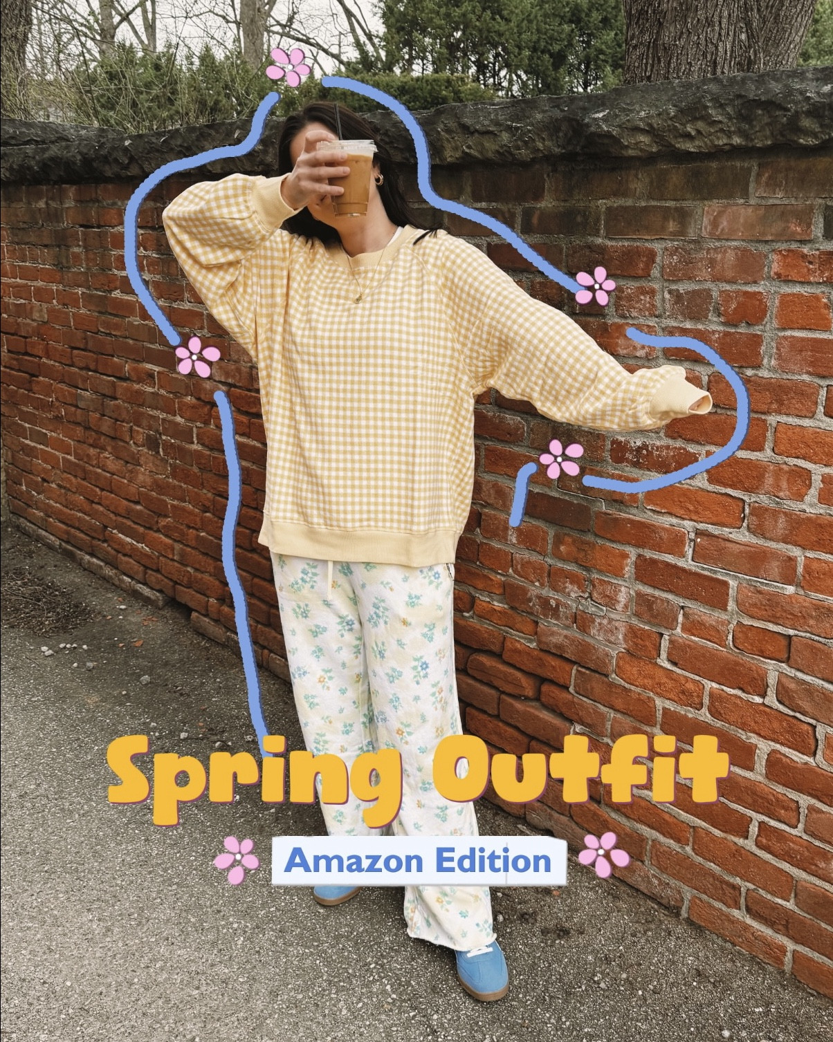 bright colors for spring ✨

wearing med in both sweater and pants 🫶🏻

#amazon #springoutfit

#LTKStyleTip #LTKFindsUnder50