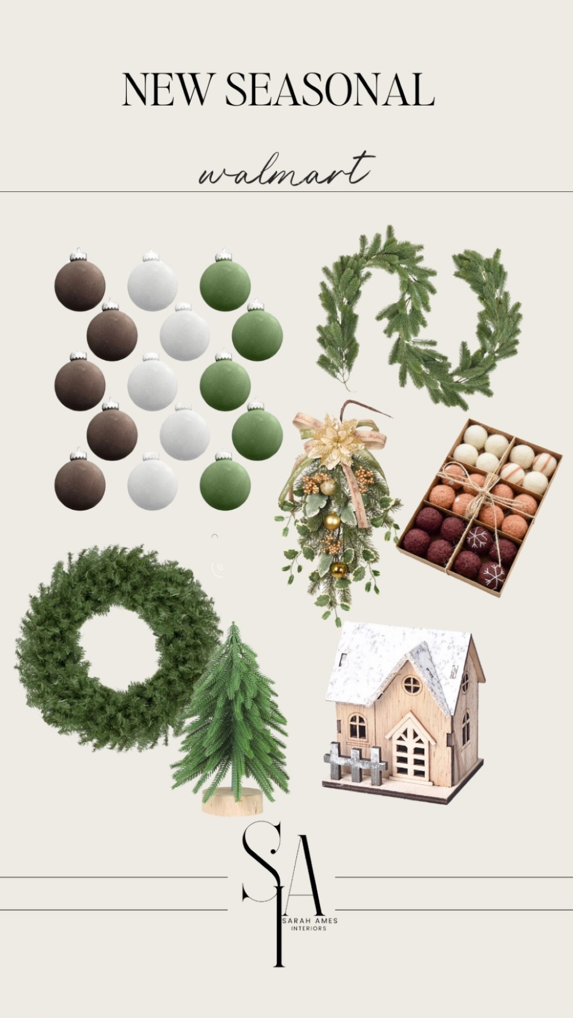 Festive and new seasonal holiday decor at Walmart! Loving the flocked ornaments :)

#LTKsale #LTKstyletip #

#LTKwinter