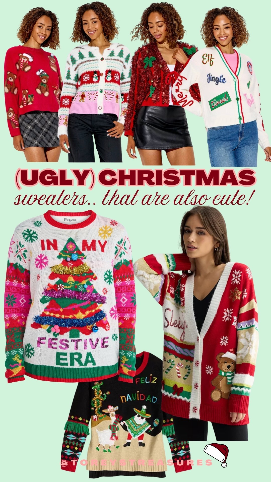Ugly Christmas sweaters that are actually kind of cute!! 

#LTKHoliday #LTKFindsUnder50 #LTKGiftGuide