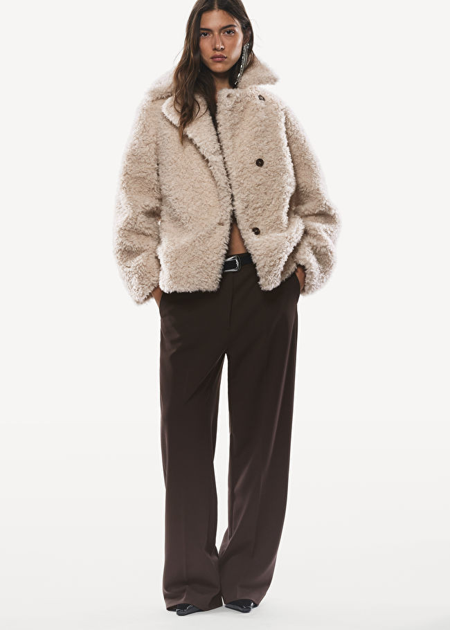 Wide Press-Crease Trousers | & Other Stories US