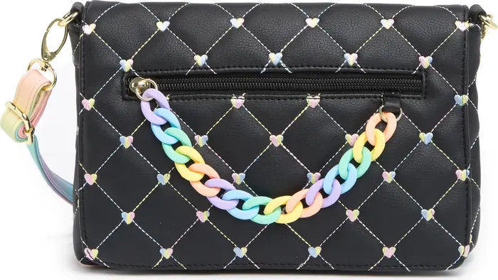 LUV BETSEY BY BETSEY JOHNSON Heart Quilted Crossbody Bag | Nordstromrack | Nordstrom Rack