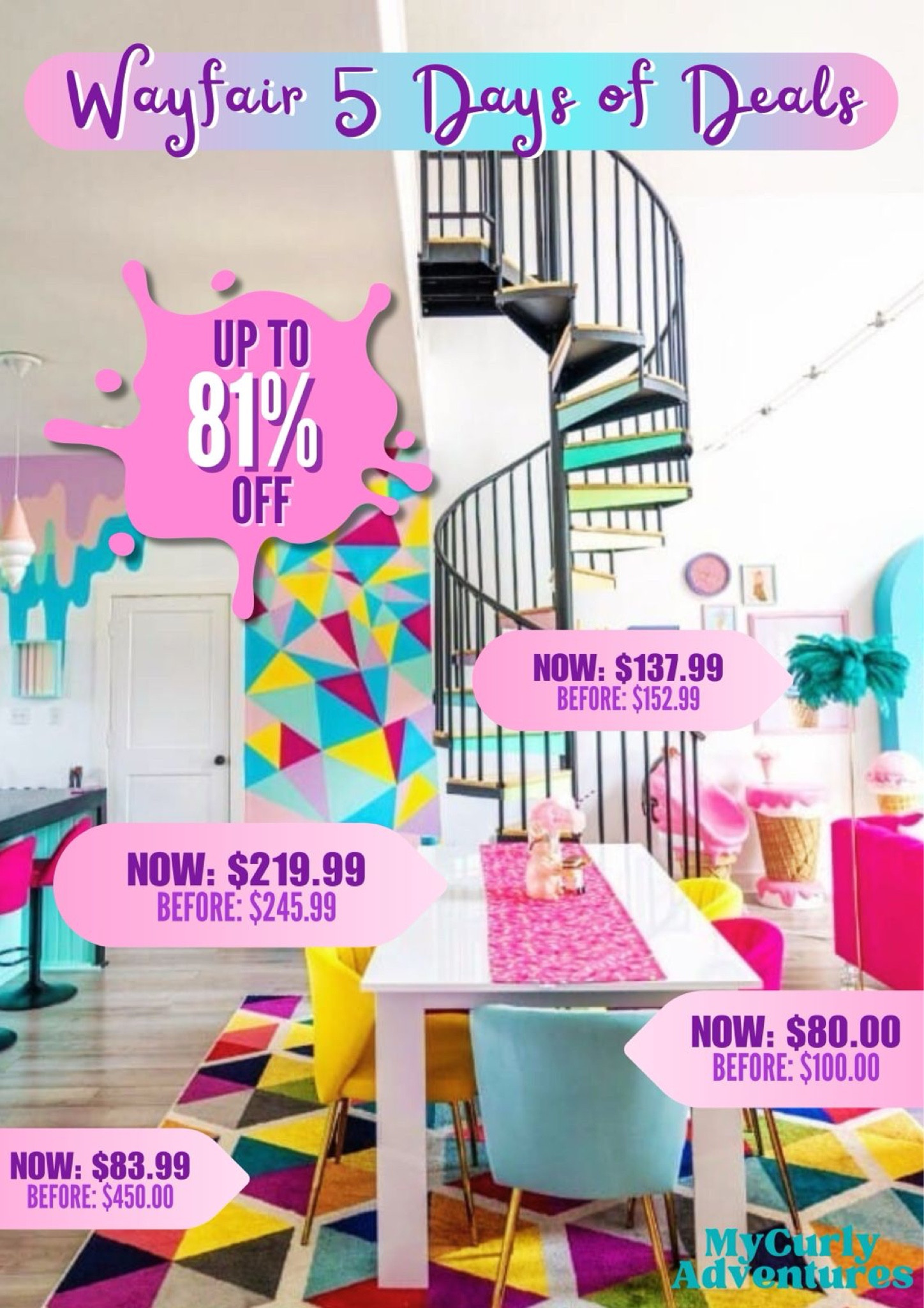 We have transformed our dining area into a vibrant and modern space with our stylish extendable dining table, colorful yet sturdy back side chairs and geometric area rug from Wayfair and they are now on sale!

- dining room makeover, dining area, modern home decor, home styling, home design inspiration, home ideas, best interior design, home accessories, furniture, house decor, fall decor, holiday decor, home accents, home styling, home design, home improvement, Wayfair sale, Wayfair Furniture Sale, Wayfair 5 Days of Deals

 #LTKWayfair #LTKFindsUnder50 #LTKFindsUnder100 #LTKSaleAlert #LTKHome #LTKStyleTip #LTKFamily