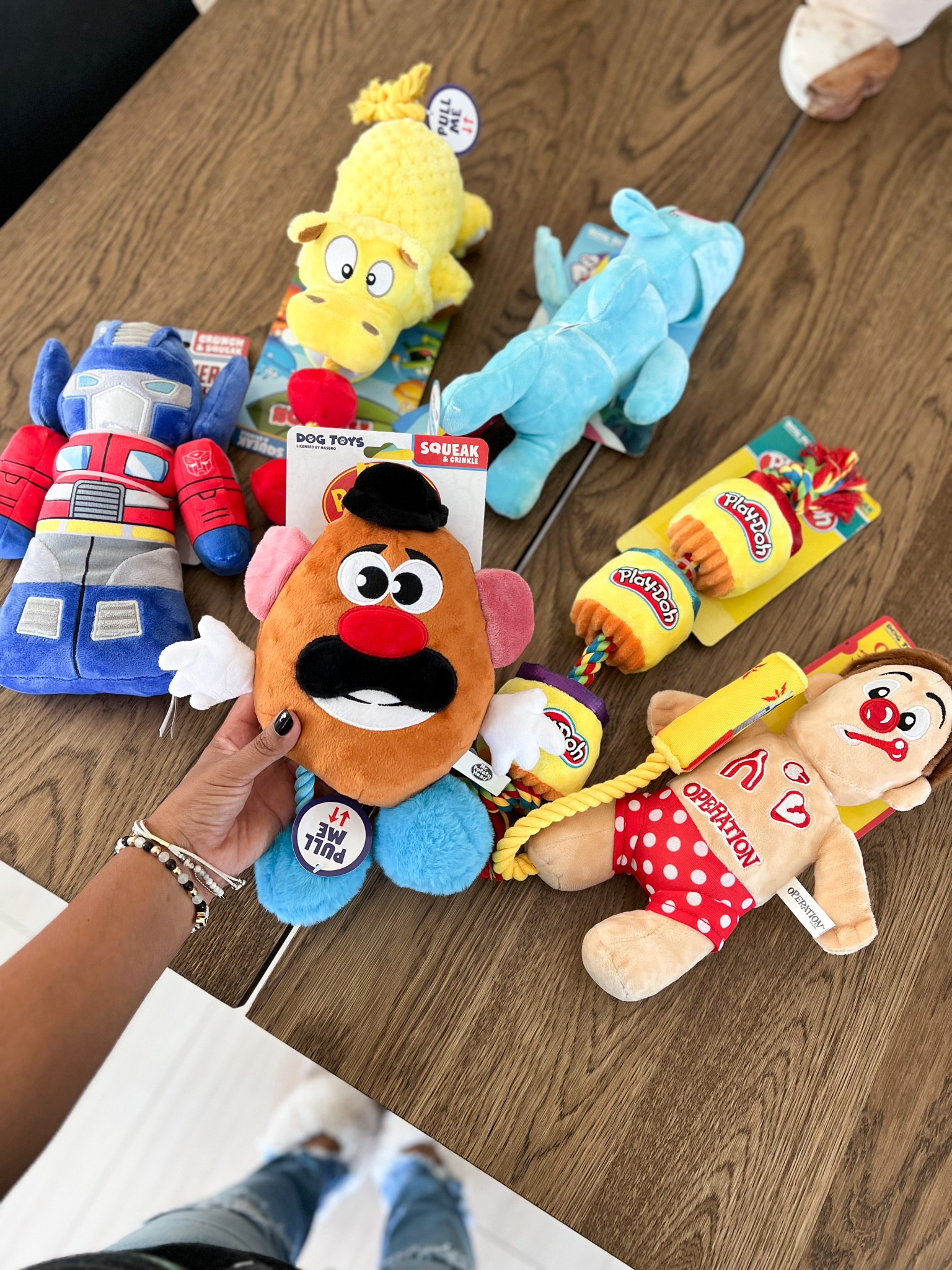 Hasbro Mr. Potato Head With Rope Dog Toy - Brown : Target