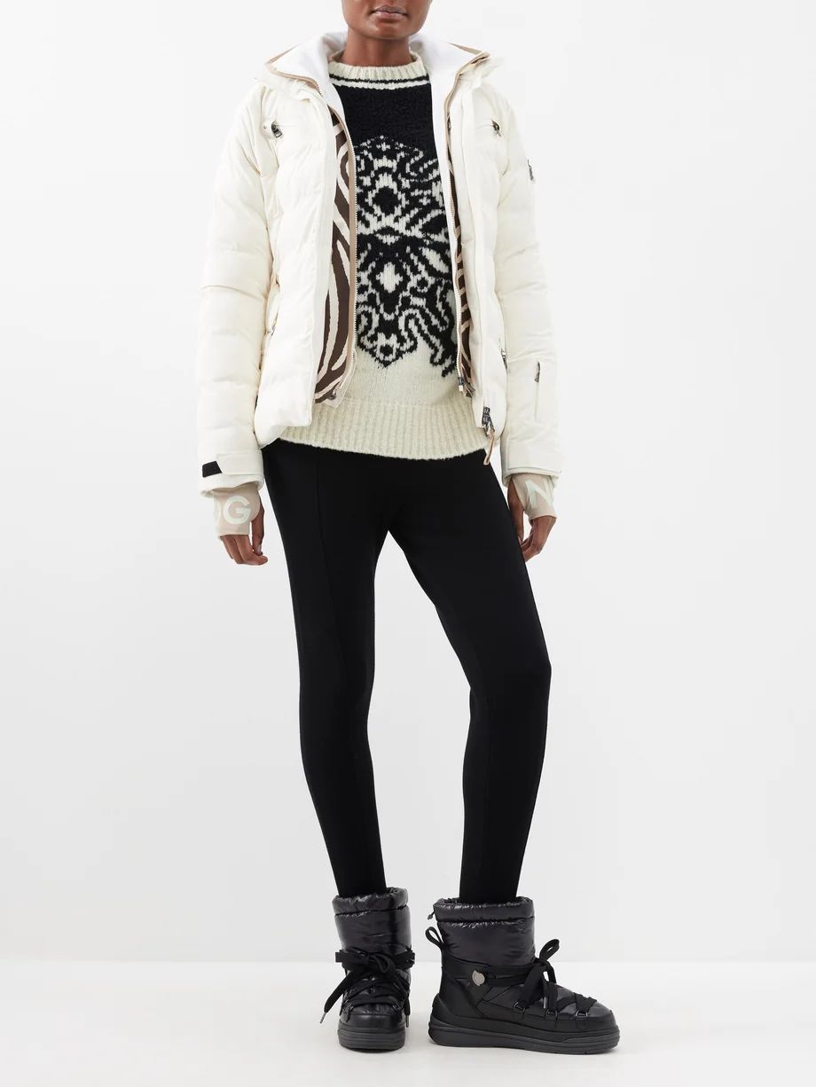 Janita snowflake-intarsia wool-blend sweater | Bogner | Matches (UK)