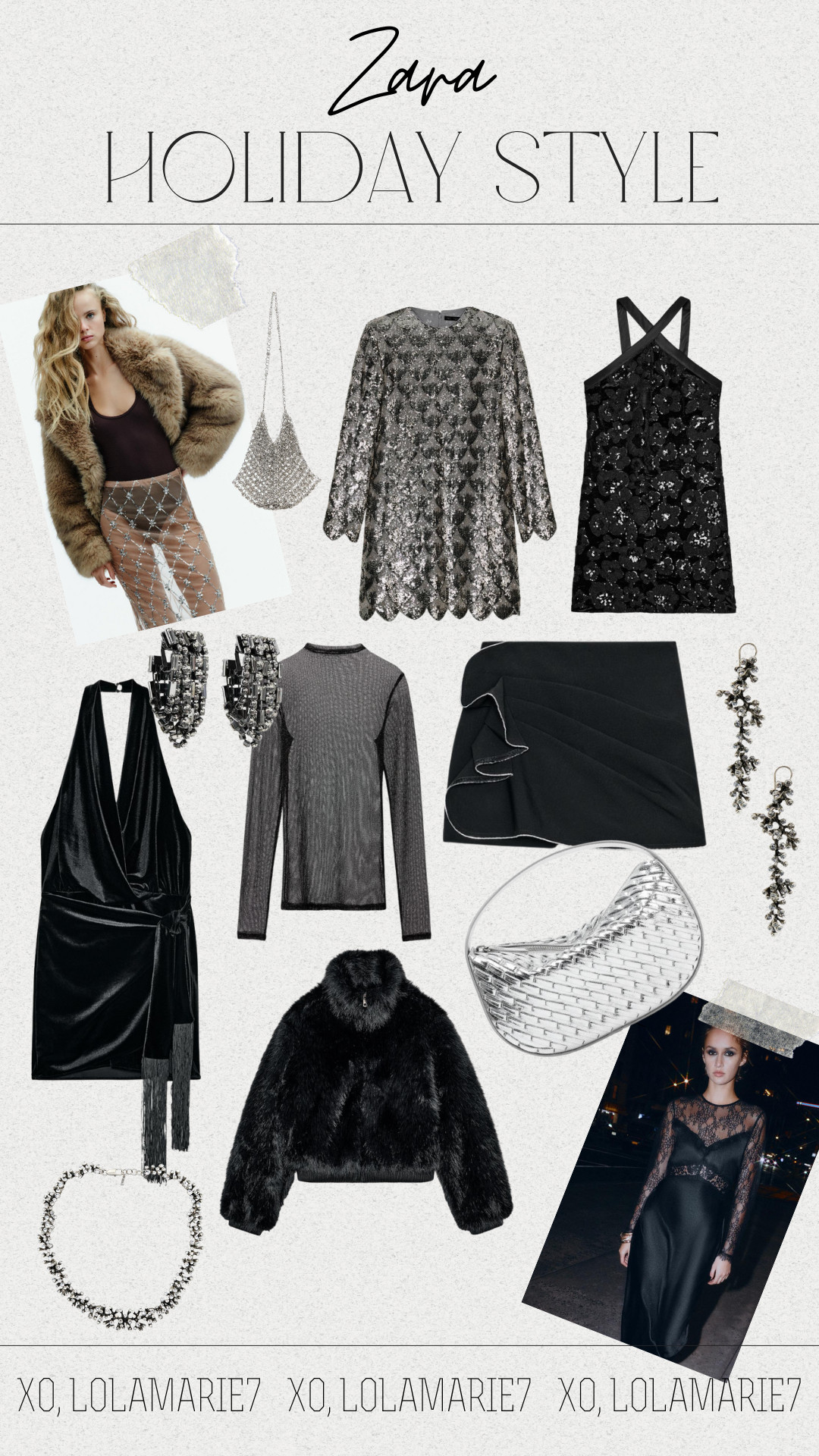 Zara Holiday Style 

#zara #holidaystyle #cocktail #christmas #newyearseve 

 #LTKGiftGuide #LTKHoliday #LTKStyleTip
