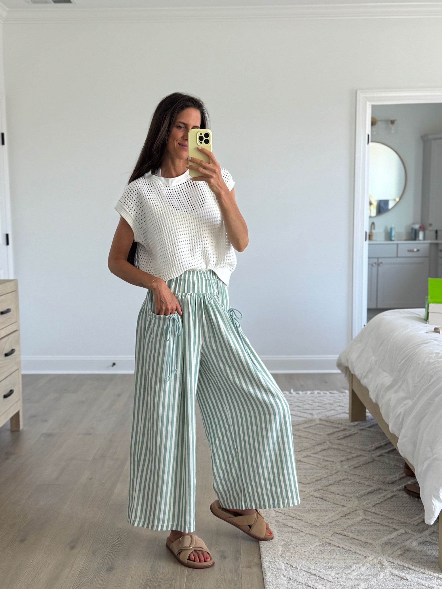 If you need an easy summer outfit formula… this is it. Simple tank + statement pants = effortless and cute.

#LTKmomlife #LTKSeasonal #LTKootd