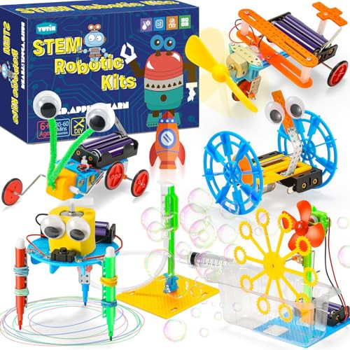 Robotics for Kids Ages 8-12 6-8, Boy Crafts Kids STEM Science Robot Building Kits 8-10 5-7 10-12, STEM Toys for Boys Gifts Age 6 7 8 10 12 13 14 Year Old | Amazon (US)