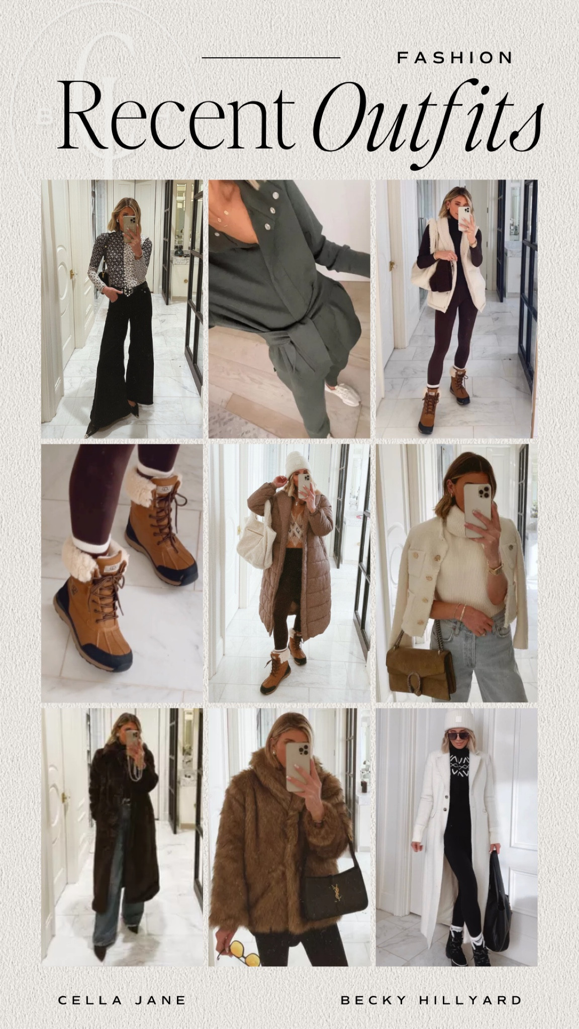 Outfits I’ve been wearing lately. Cozy and chic for the winter weather. 

#LTKSeasonal