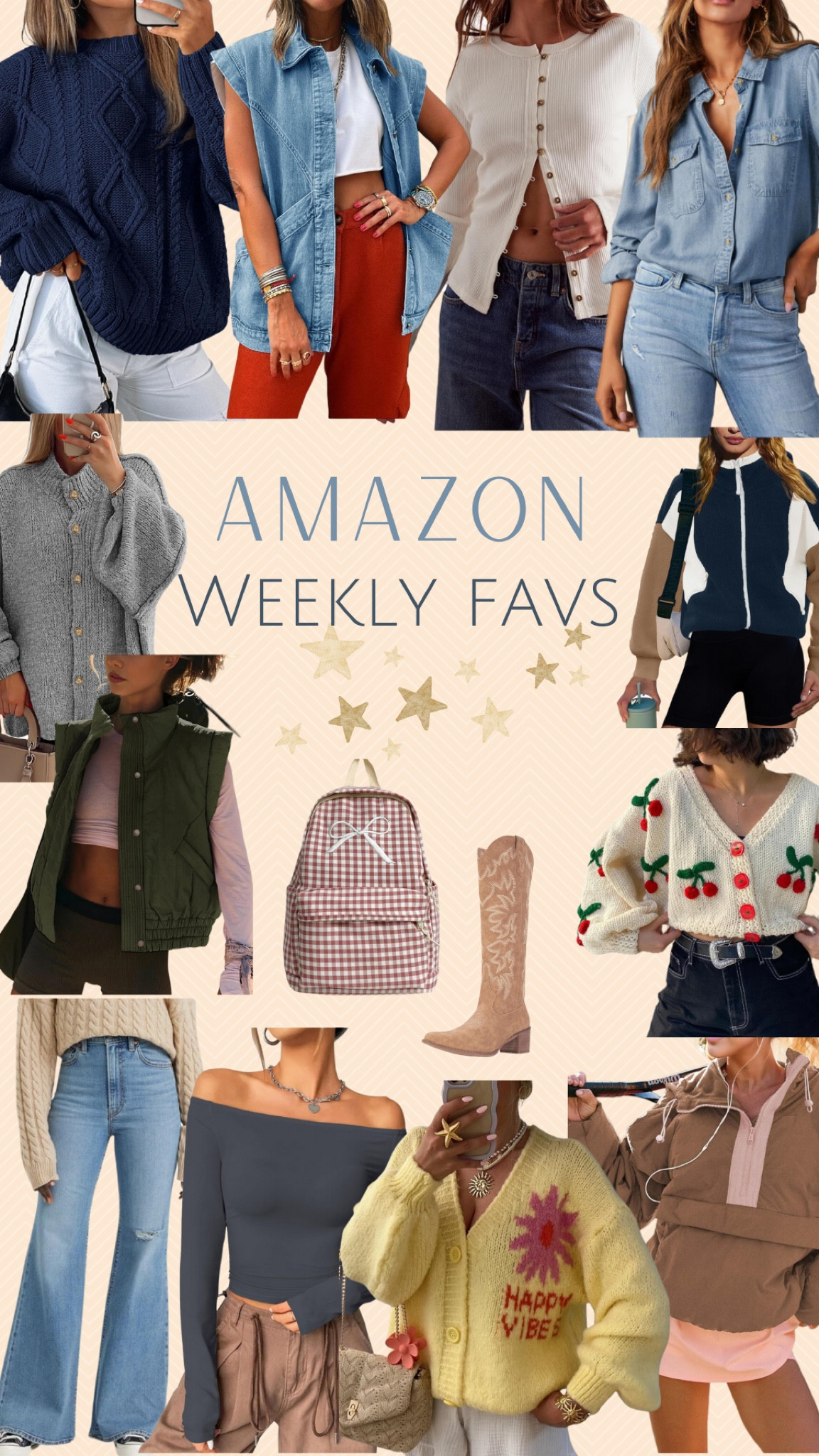 Amazon: Weekly Favs 🤍











Amazon, Amazon Finds, Fashion, Fall Fashionn

#LTKItBag #LTKStyleTip