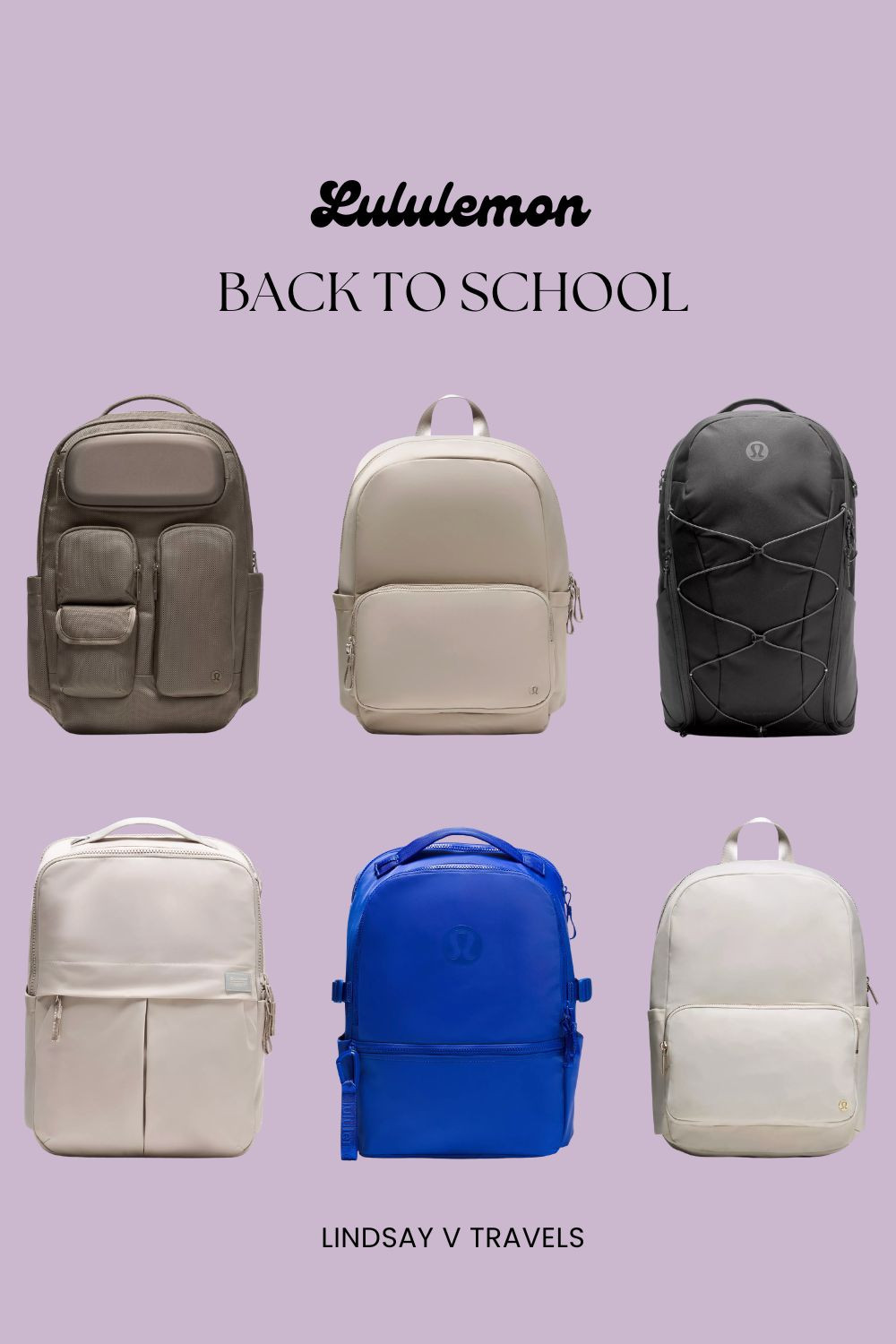 If you’re looking for a sleek, minimal backpack for school, work, or travel, these Lululemon favorites are at the top of my list. Functional, stylish, and made for everyday life.

#LTKmomlife #LTKKids #LTKSaleAlert