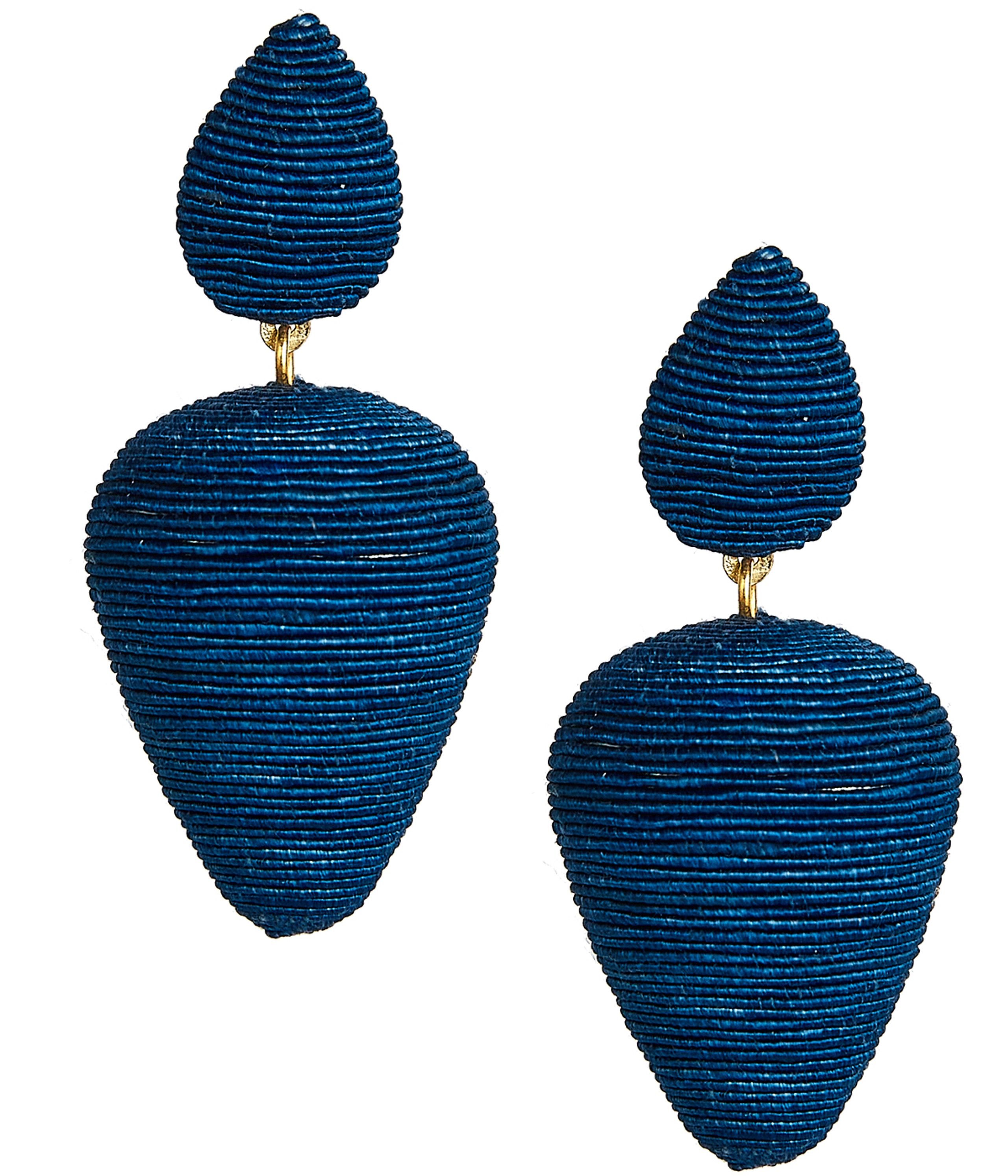 Rory - Silk Wrapped Earrings | Lisi Lerch Inc
