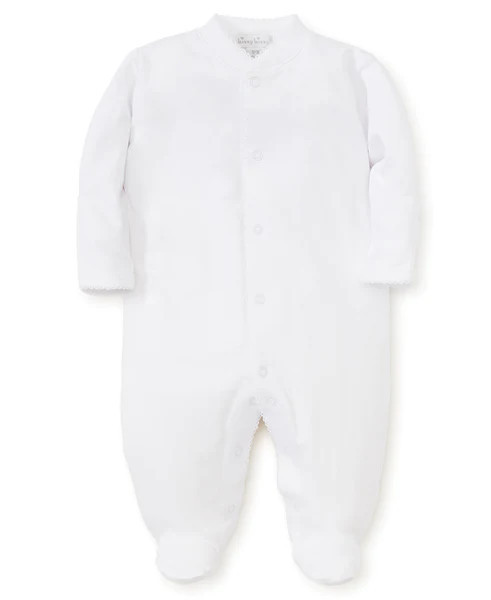 White Kissy Basics Footie | Kissy Kissy