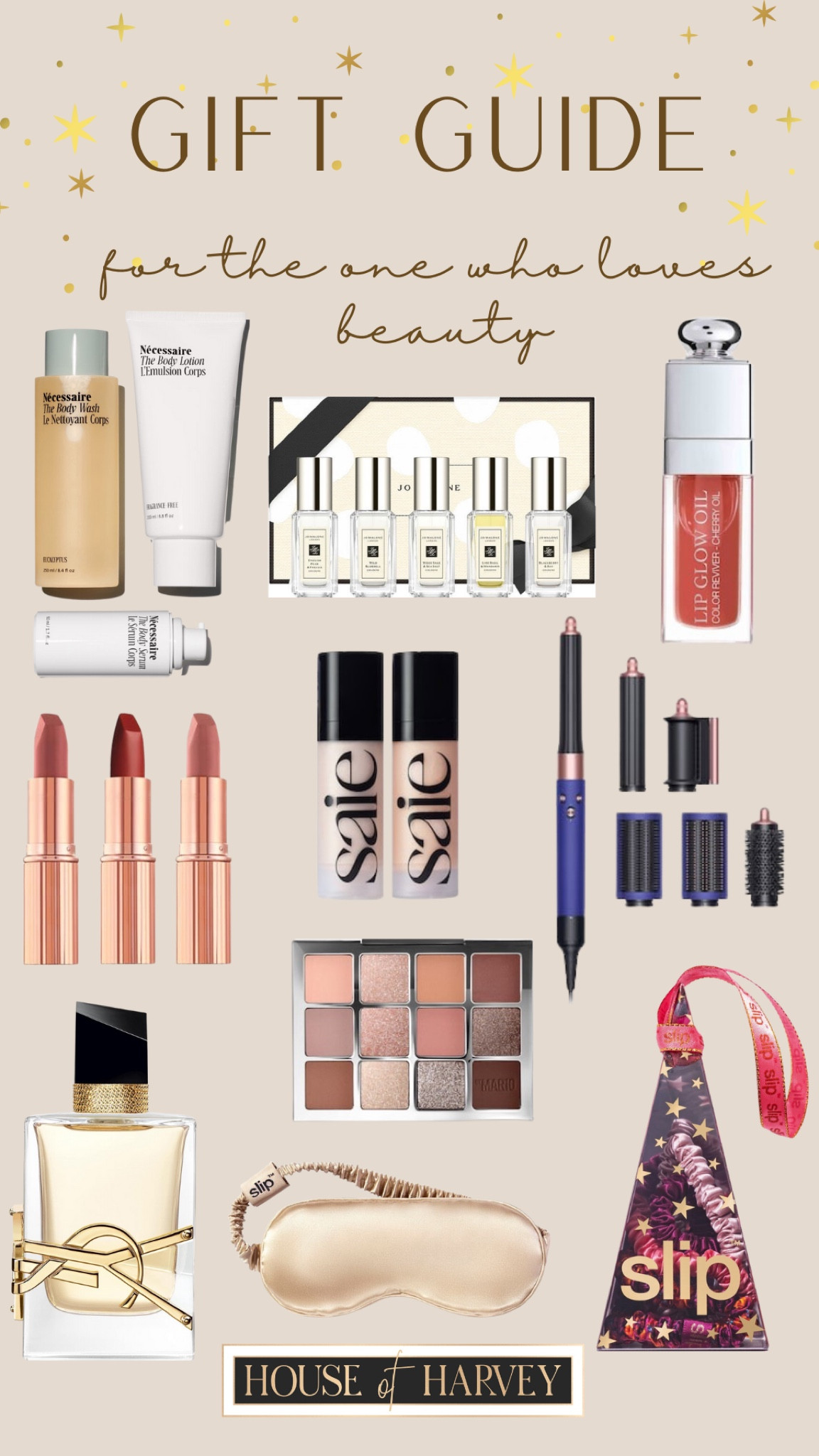 GIFT GUIDE 
for the one who loves beauty! 

Holiday style, style tip, holidays, beauty, perfume, lipstick, eyeshadow, dyson 

#LTKbeauty #LTKstyletip #LTKHoliday