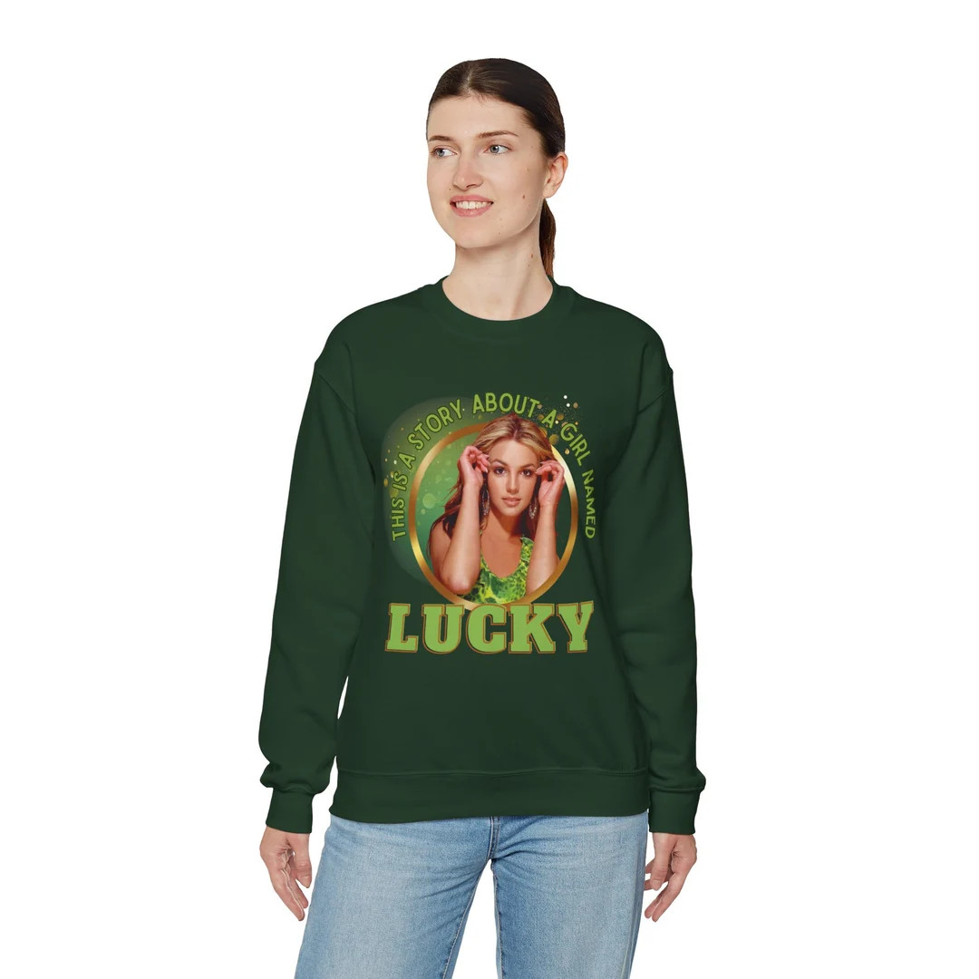 LUCKY Britney Spears St Patricks Day - Etsy | Etsy (US)