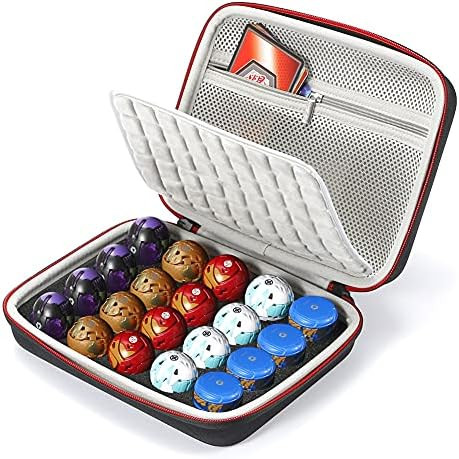 RAIACE Hard Carrying Case Compatible with Bakugan Figures, BakuCores and Small Dolls, Toy Organiz... | Amazon (US)