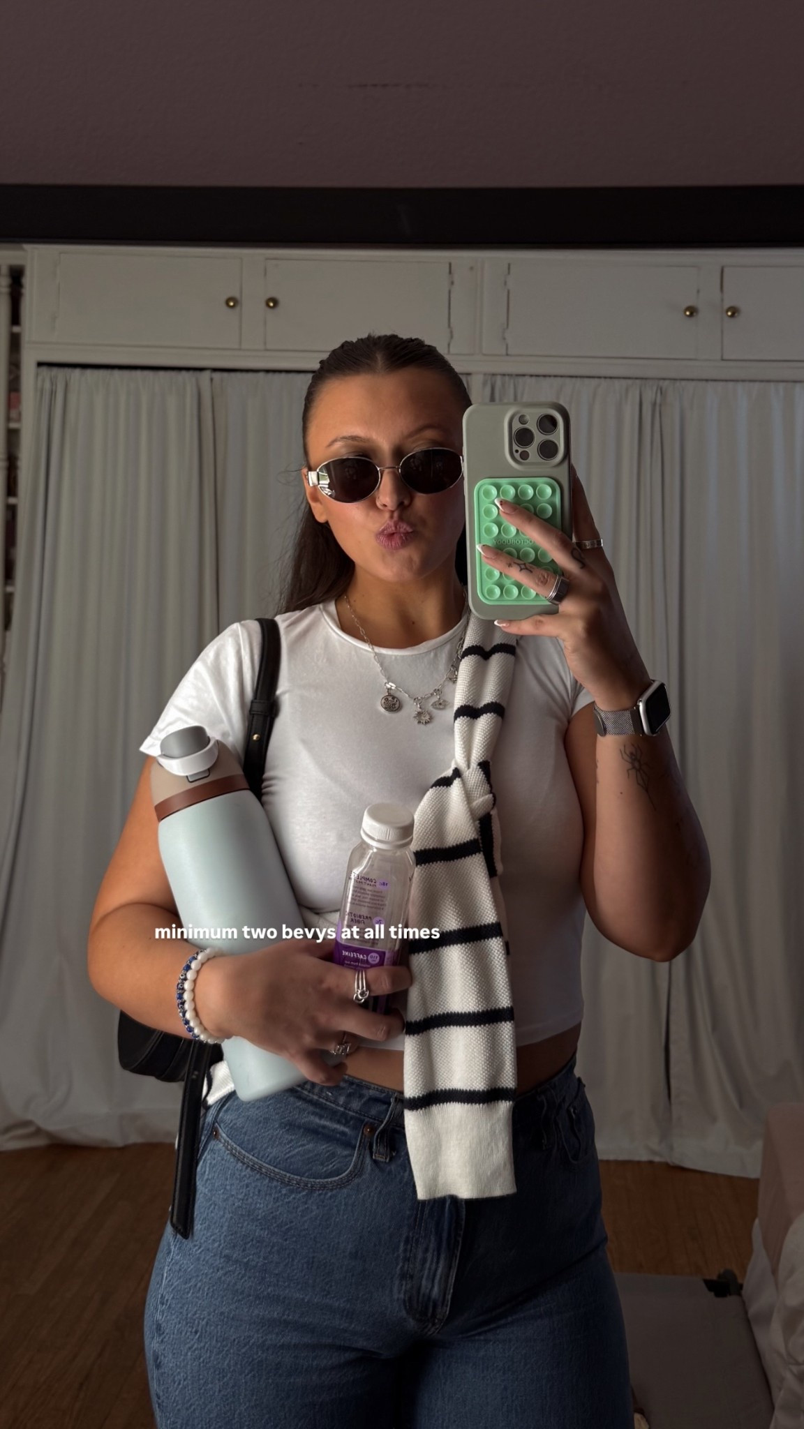 minimum two bevys at all times