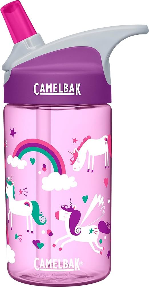 CamelBak Eddy Kids Water Bottle Kids Big Bite Valve - Spill Proof - Water Bottle for Kids - BPA-F... | Amazon (US)