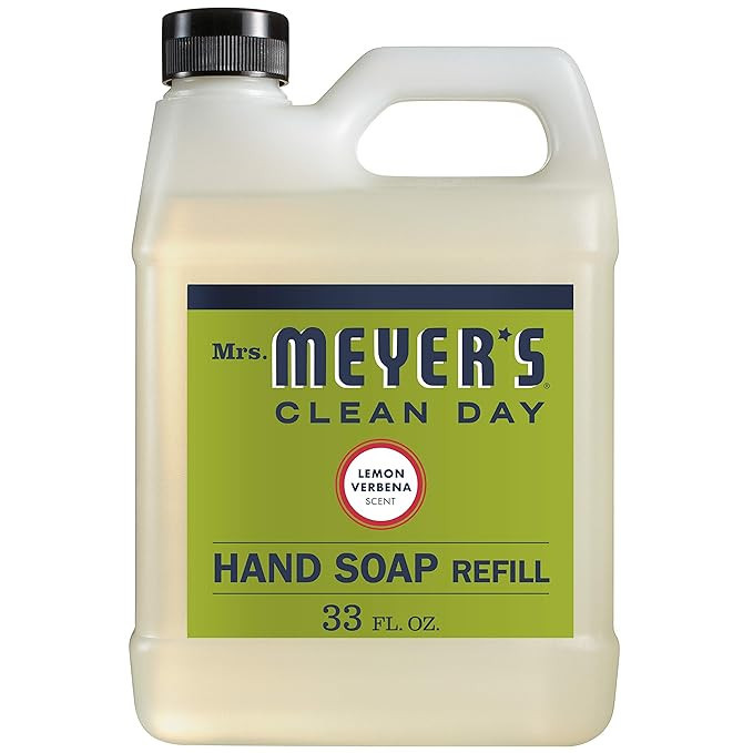 Mrs. Meyer's Clean Day Liquid Hand Soap Refill, Cruelty Free and Biodegradable Formula, Lemon Ver... | Amazon (US)
