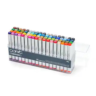 Copic® Classic 72 Color Marker Set A | Michaels | Michaels Stores