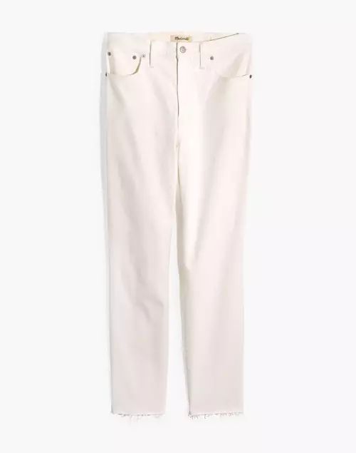 The Plus Perfect Vintage Jean in Tile White | Madewell