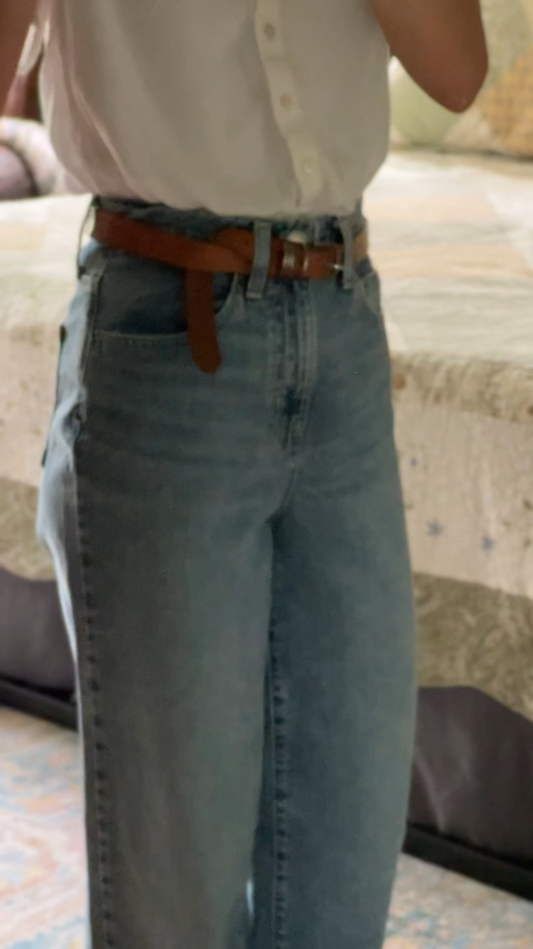 High rise wide leg denim 

#LTKSaleAlert #LTKBacktoSchool #LTKStyleTip