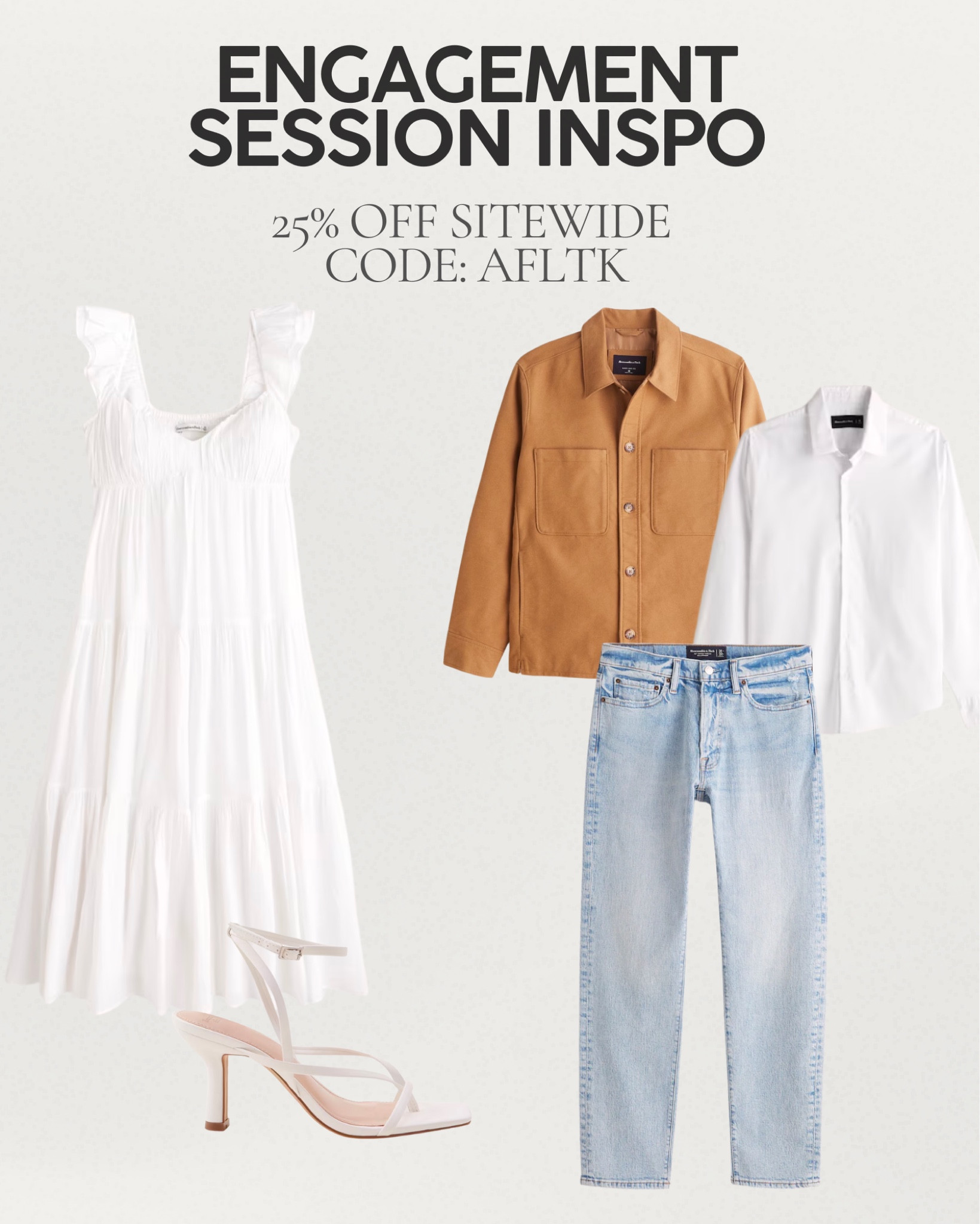 Engagement session outfit inspo code AFLTK for 25% off 

#LTKsalealert #LTKSale #LTKwedding