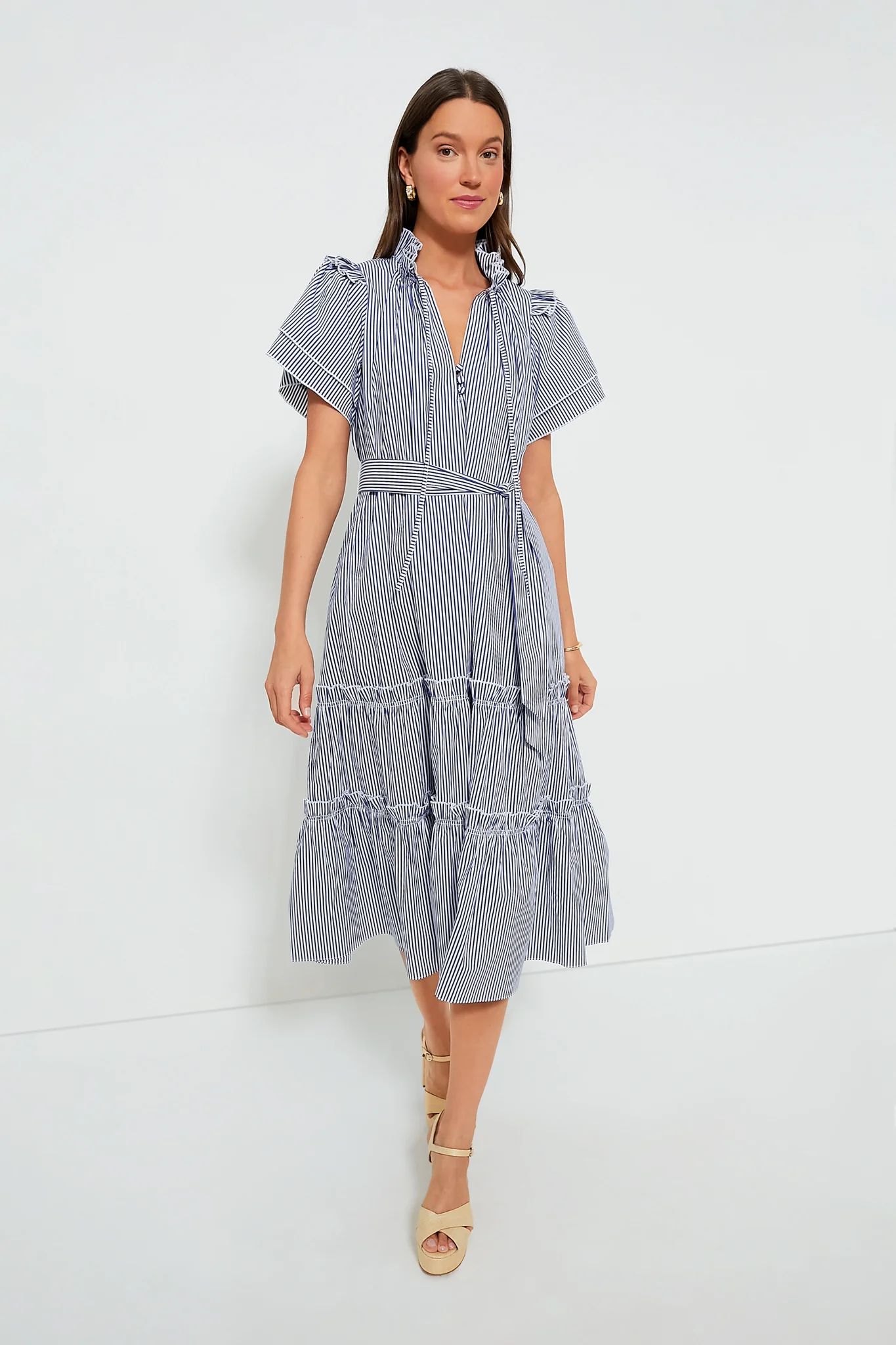 Light Blue Stripe Matthews Dress | Tuckernuck (US)