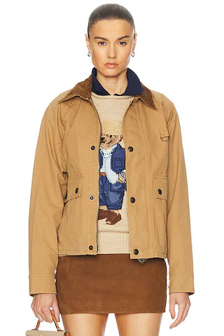 Cropped Utility Jacket | FWRD 