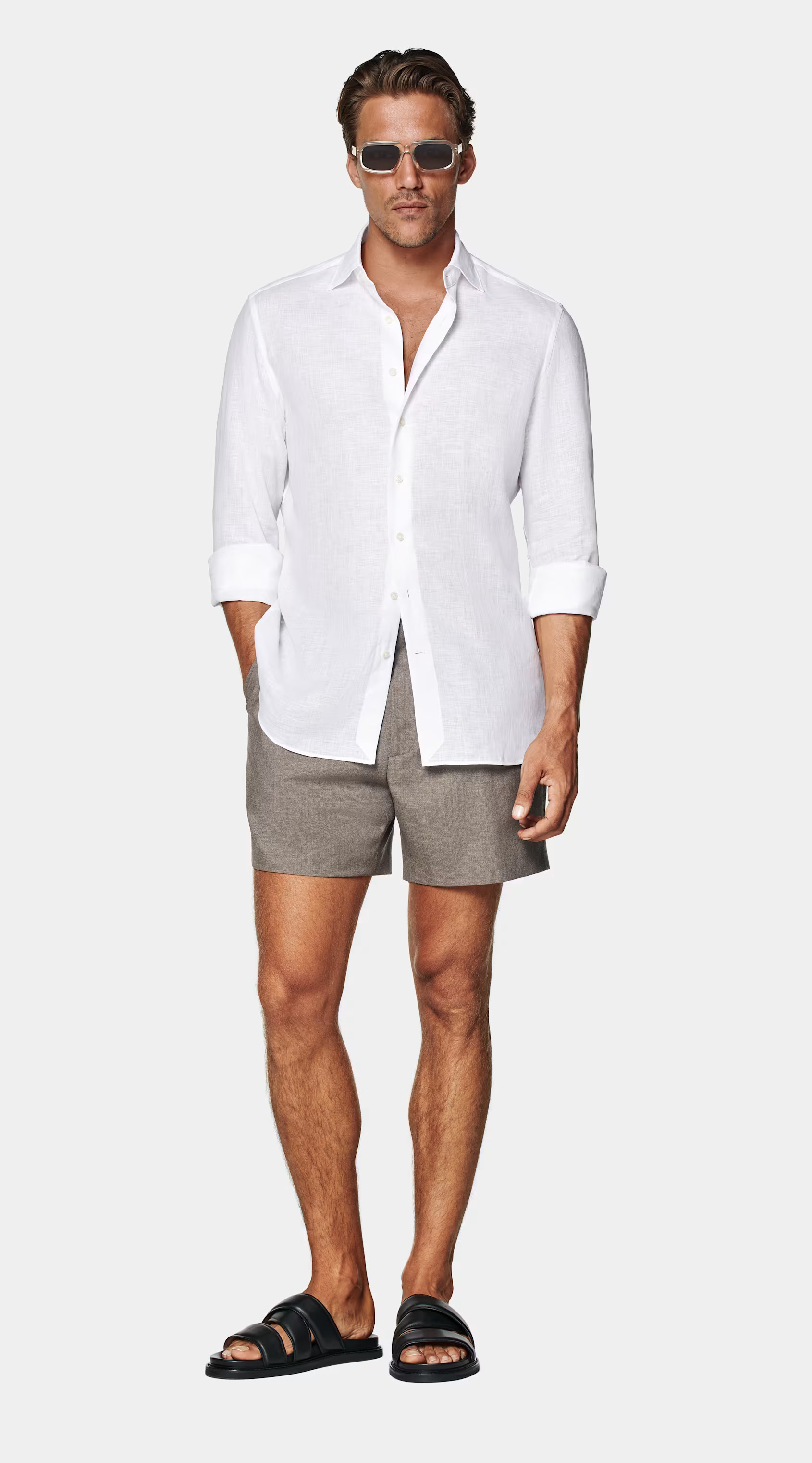 White Tailored Fit Shirt | Suitsupply (US)
