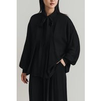 Ghost Margie Pussybow Tie Neck Blouse | Ghost