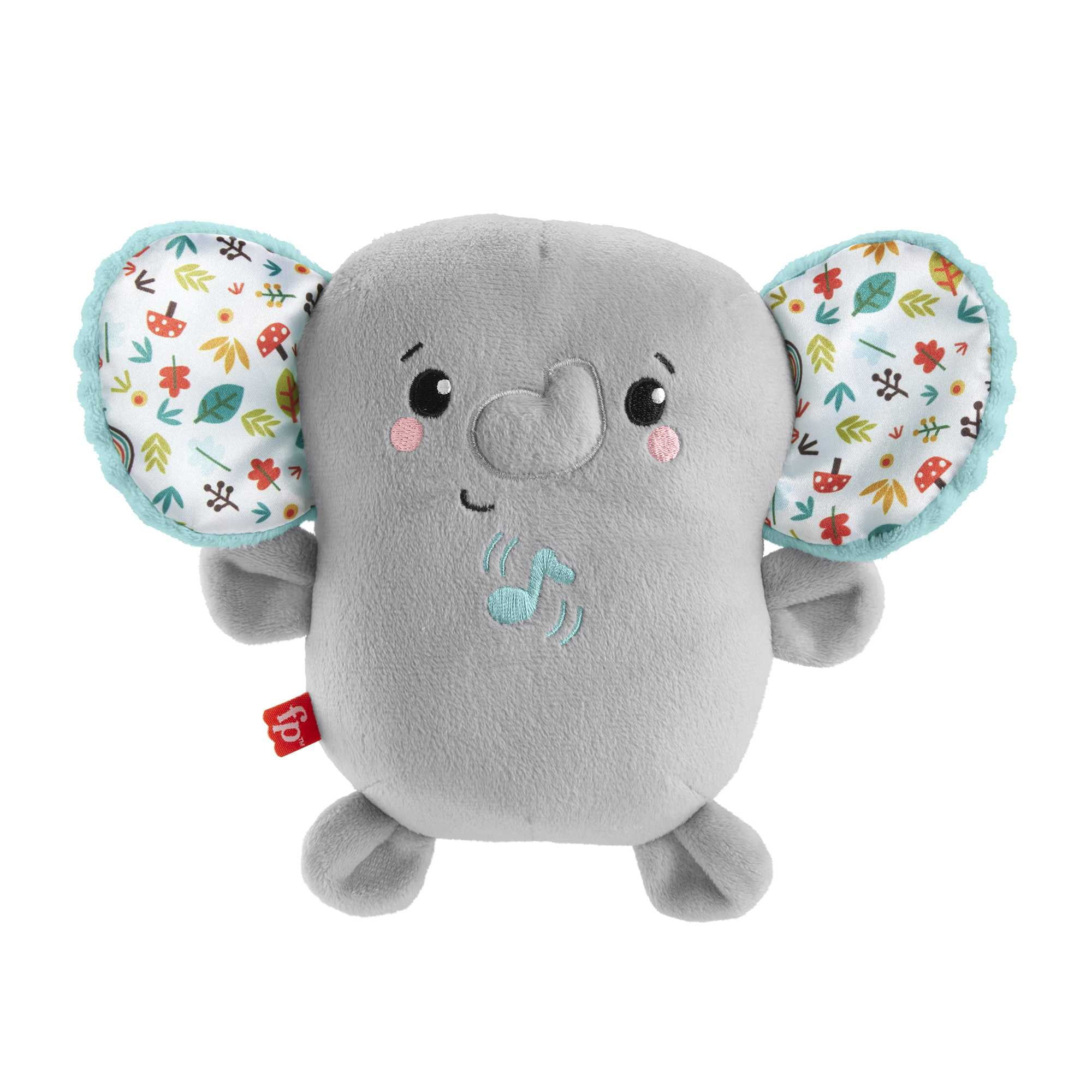 Fisher-Price Plush Elephant Baby Toy Sound Machine Calming Vibes Soother for Newborns | Walmart (US)