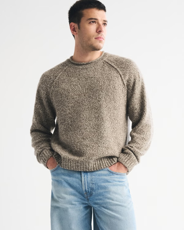 Rollneck Crew Sweater | Abercrombie & Fitch (UK)