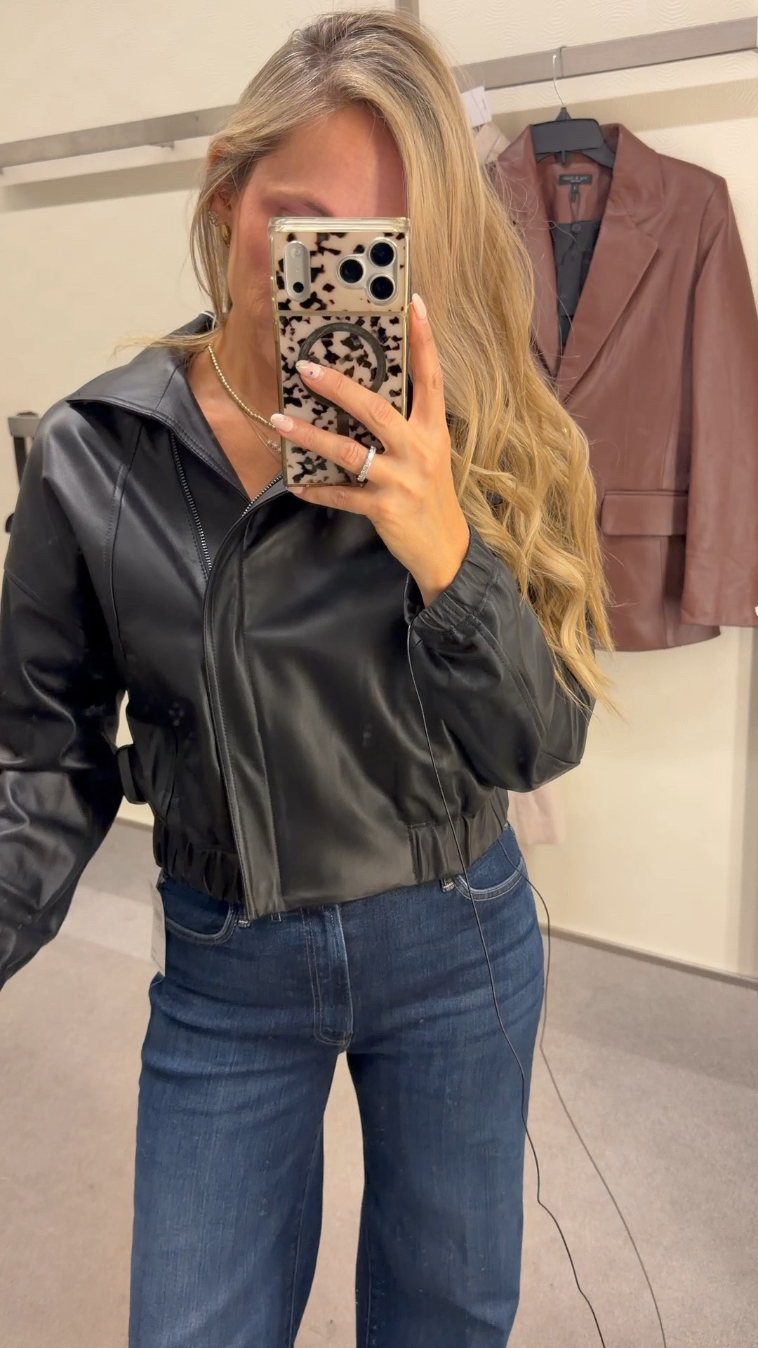 Nsale Vince luxe leather jacket!!! Gorgeous. TTS

#LTKootd #LTKOver40 #LTKSaleAlert