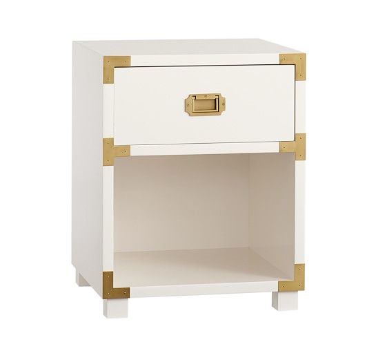 Gemma Campaign Nightstand | Pottery Barn Kids