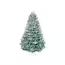 GE 7.5-ft Carolina Pine Pre-lit Flocked Artificial Christmas Tree with LED Lights | Lowe's