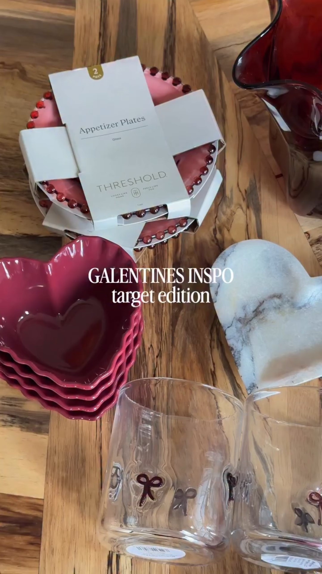 galentines is for my girlies 💕

stopped by @target with my daughter and we found the CUTEST pieces!! so perfect if you’re hosting for Galentines!!! ♥️ 

Comment “target” and I’ll send you all the links!! 🫶🏼🫶🏼

#targethaul #target #hosting #galentines #valentinesday