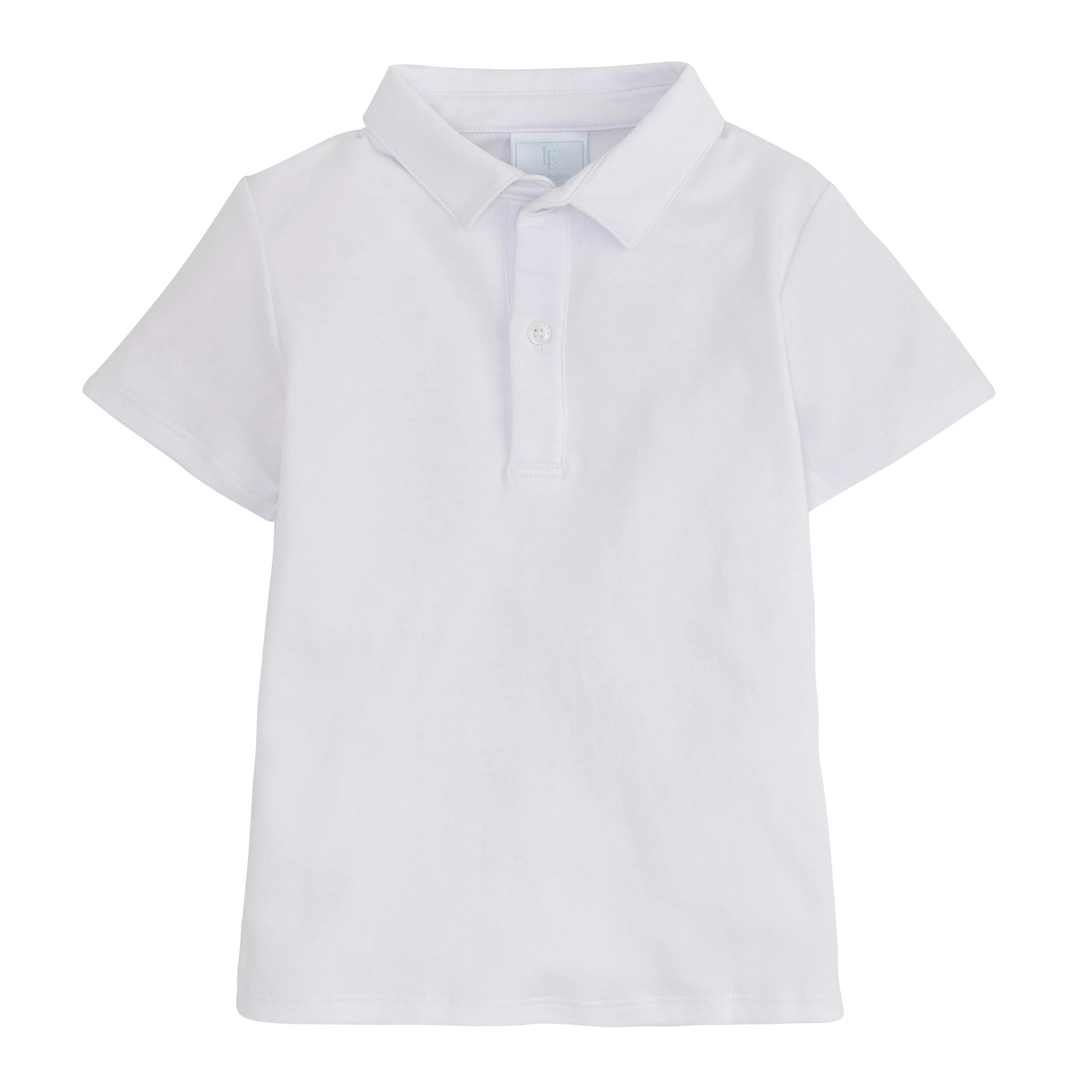 Little Boy's White Polo - Classic Kids Clothes | Little English