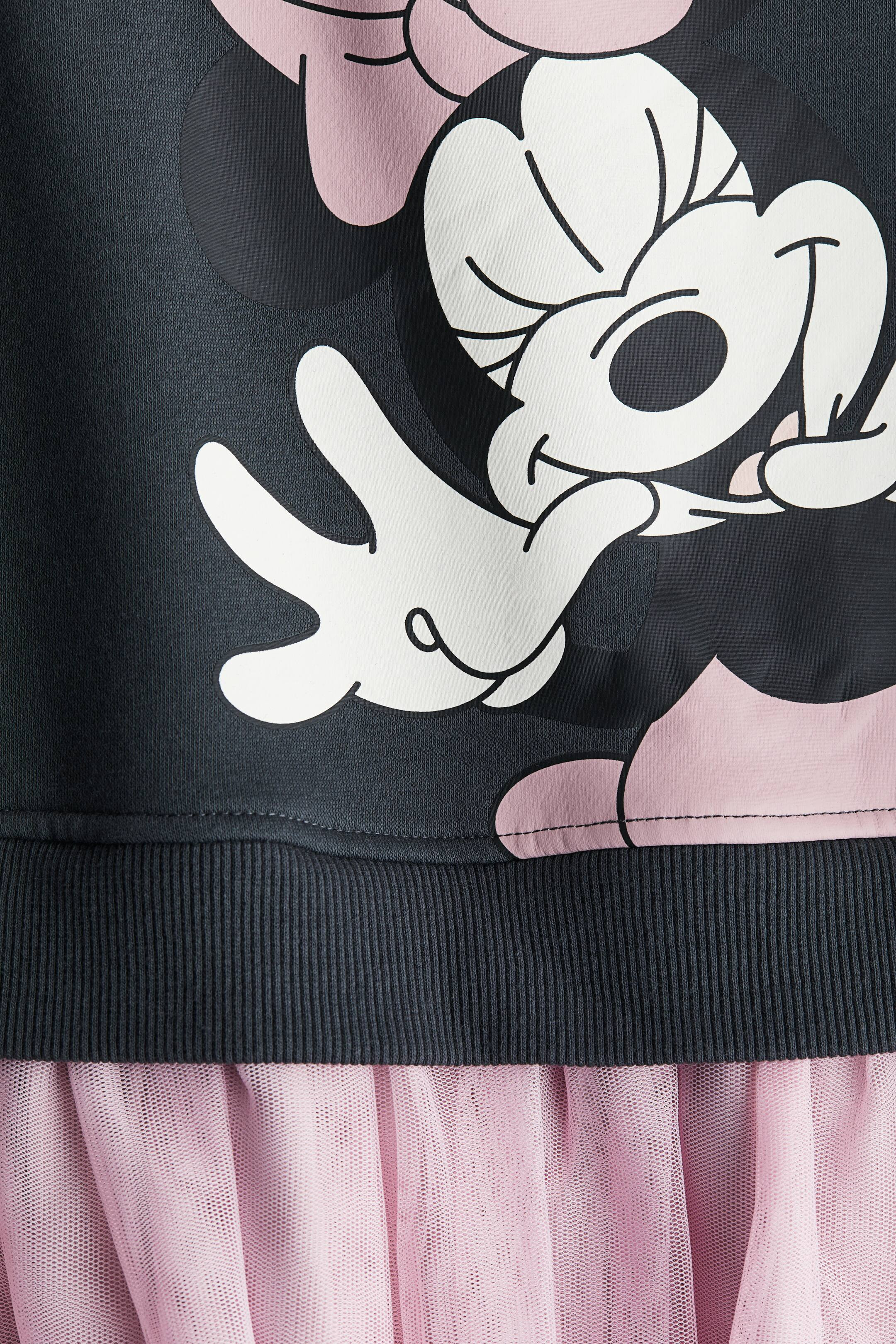 Printed Sweatshirt Dress with Tulle Skirt | H&M (US + CA)