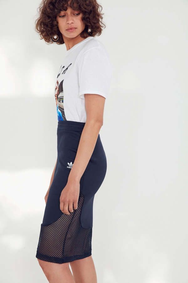adidas Originals Osaka Fishnet Midi Skirt | Urban Outfitters US