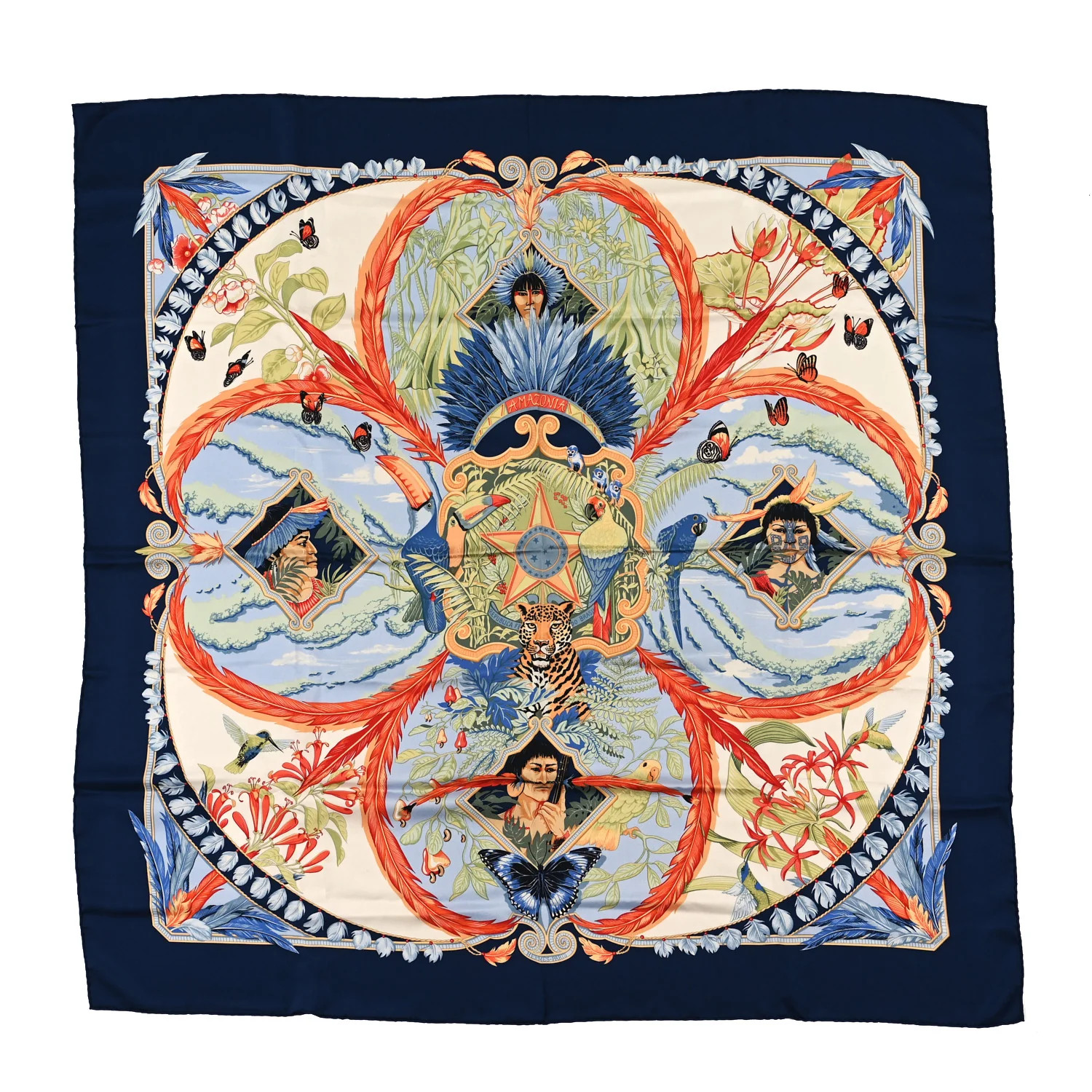 Silk Amazonia Scarf 90 | FASHIONPHILE (US)